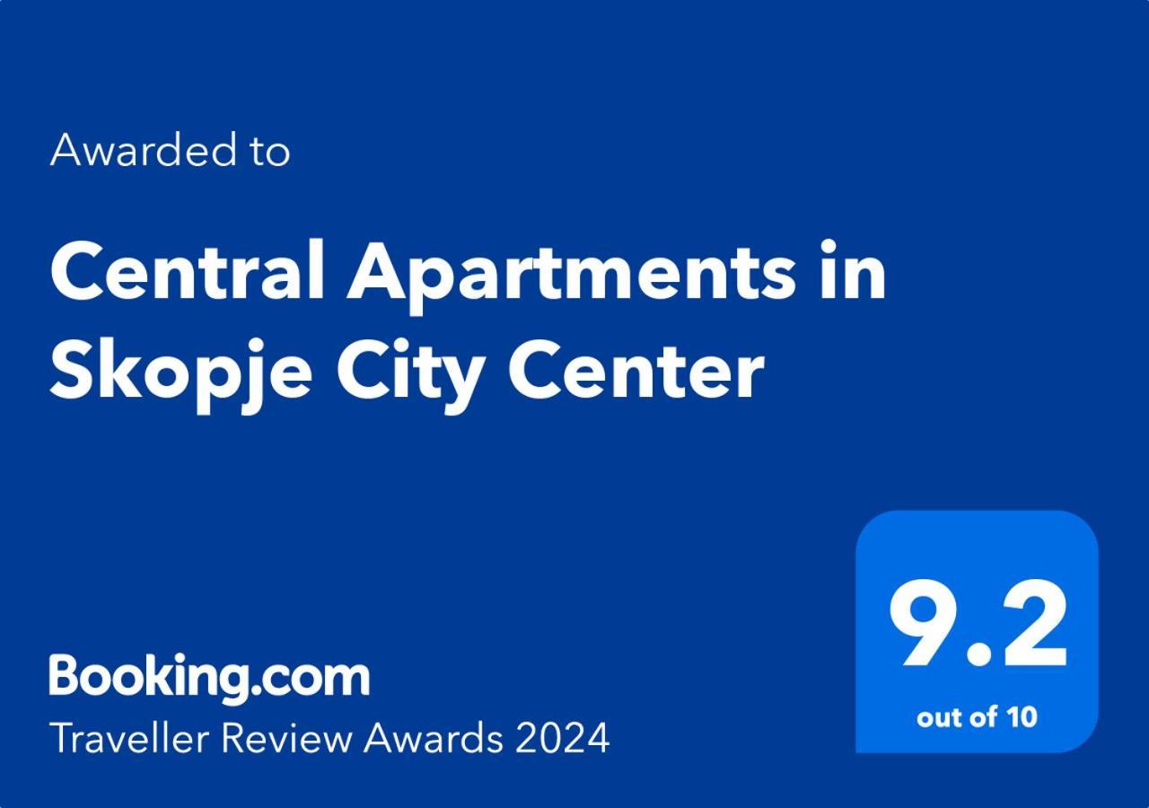 Central Apartments In Skopje City Center Extérieur photo
